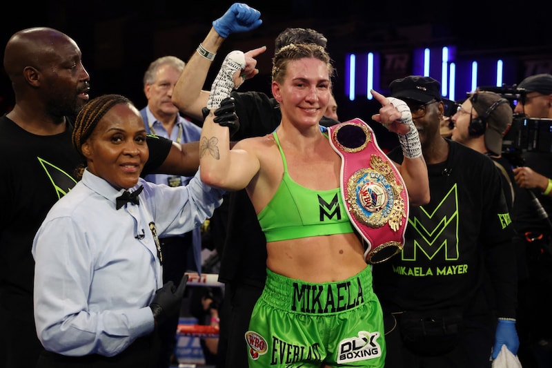 Mikaela Mayer won the fight. (Bild: Getty Images/Sarah Stier)