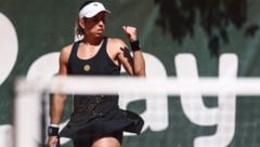 Julia Grabher feierte beim WTA-250er in Auckland einen Auftaktsieg. (Bild: GEPA pictures)