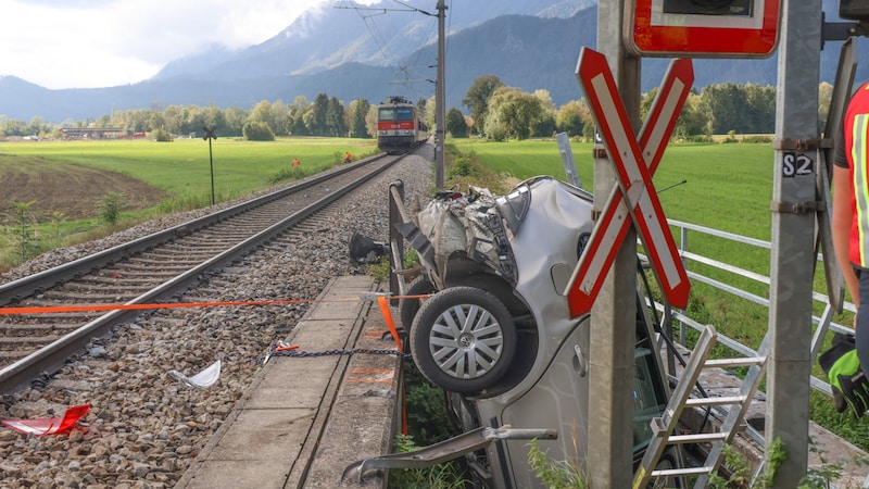 Die Pyhrnbahnstrecke war nicht befahrbar. (Bild: laumat)