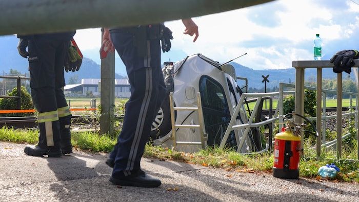 Die Bergung war knifflig.