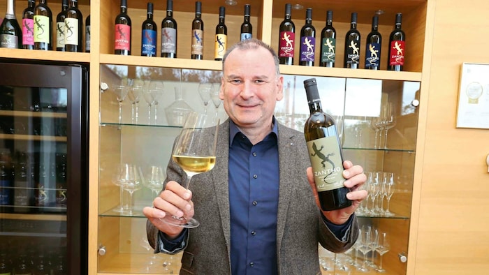 ⁣Wolfgang Peck vom Weingut Zantho lässt viel erwarten.