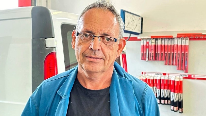 Mario Klein, entrepreneur from Heiligenkreuz im Lafnitztal: "I hope things will improve overall in the next government term, especially as far as the economic situation is concerned. Of course, there must also be a solution to the issue of refugees." (Bild: Christian Schulter)