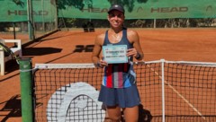 Julia Grabher durfte sich in Sardinien über den 14. Titel ihrer Karriere freuen.