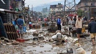Vor allem die Zerstörungen in Kathmandu sind enorm.