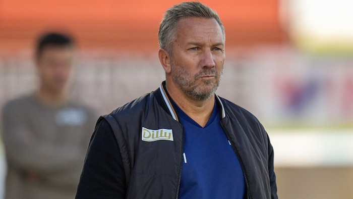 Hartberg coach Manfred Schmid