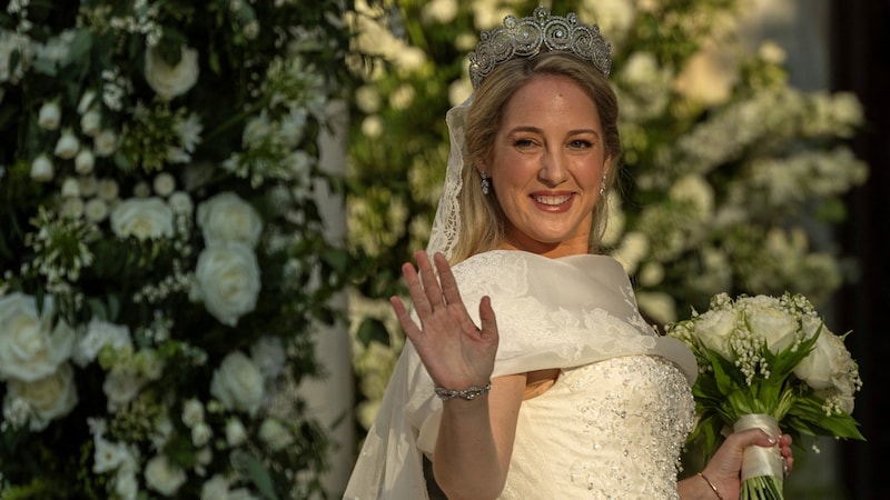 Das Diadem trug auch schon Dänemarks ehemalige Königin Margrethe zu ihrer Hochzeit.  (Bild: picturedesk.com/Alkis Konstantinidis / REUTERS )