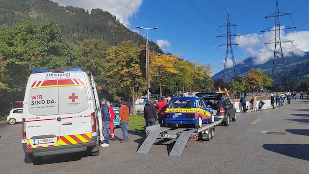 The operation after the accident in the Zillertal. (Bild: Zoom.Tirol)