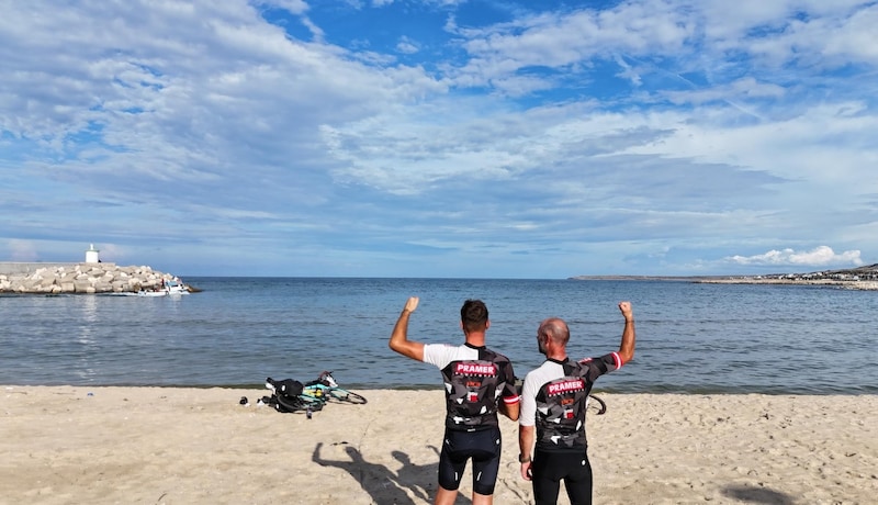 There was jubilation at the finish. (Bild: Georg Wolfmayr/Johannes Bichler)