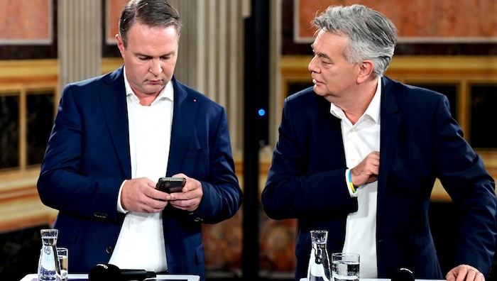 Babler und Werner Kogler