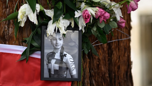 Muriel Furrer died in a crash during the Junior Cycling World Championships. (Bild: AFP/APA/Fabrice COFFRINI)