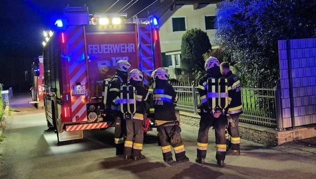 A breathing apparatus unit from the Krems fire brigade was able to quickly contain the fire (Bild: FF Voitsberg)