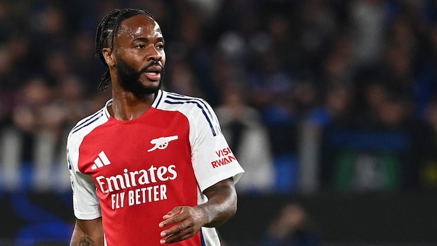 Raheem Sterling wechselte am 30. August – einen Tag vor dem Deadline Day – zu Arsenal. (Bild: AFP/APA/Isabella BONOTTO)