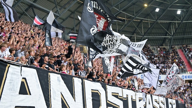 The LASK fans announce a boycott. (Bild: GEPA/GEPA pictures)