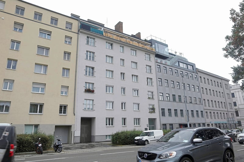 Crime scene Schüttelstraße: Burglars struck in this house in August. (Bild: Bartel Gerhard/Gerhard Bartel)