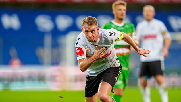 Heiß auf das NÖ-Derby: Admira-Kapitän Thomas Ebner (Bild: GEPA pictures)