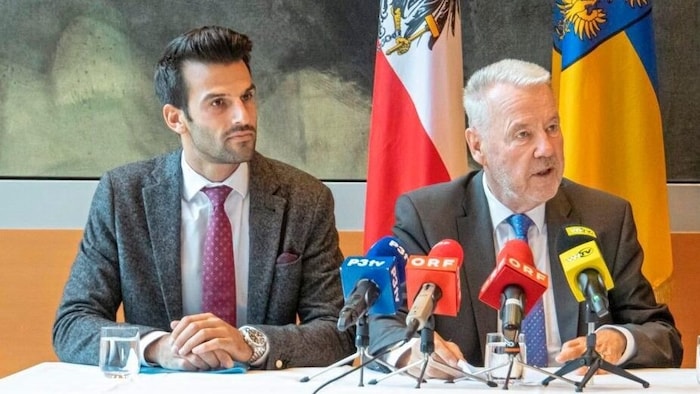 Landbauer und Schneeberger in Wiener Neustadt