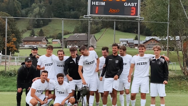 Bei Sulzberg jubelte man über den 3:1-Auswärtssieg im Derby beim FC Au. (Bild: Instagram)