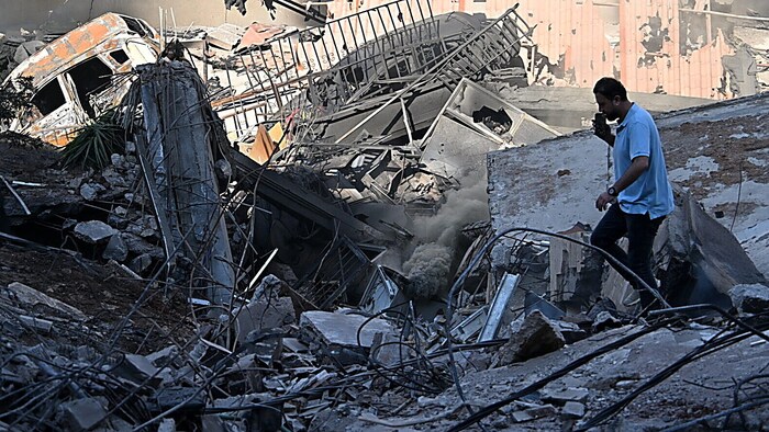 Die massiven Luftangriffe auf den Libanon gehen weiter.