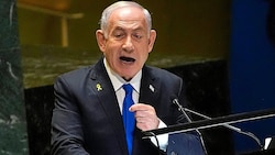 Benjamin Netanyahu geriet ins Visier der Hisbollah-Miliz. (Bild: APA/AP)