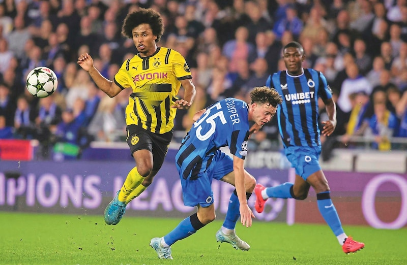 FC Brugge lost 3-0 at home to Dortmund at the start. (Bild: EPA)