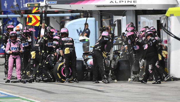 Alpine hat ab 2026 keine eigenen Motoren.  (Bild: AFP)