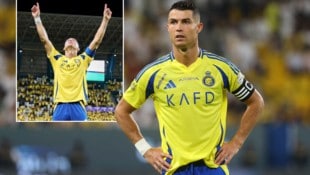 Ronaldo und Co. stauben in der Wüste Millionen ab. (Bild: AFP/Fayez NURELDINE, instagram.com/fabriziorom)