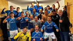 Beim FC Lustenau freut man sich über den Erfolgslauf unter Trainer Rainer Spiegel (r.).