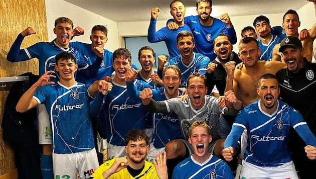 Der FC Lustenau stieg in die Regionalliga auf.