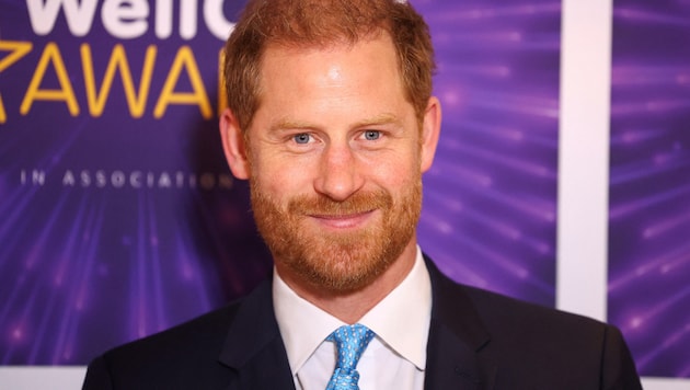 Prince Harry traveled to the UK for a charity event. Will he also meet up with brother William? (Bild: picturedesk.com/Hannah McKay / REUTERS )