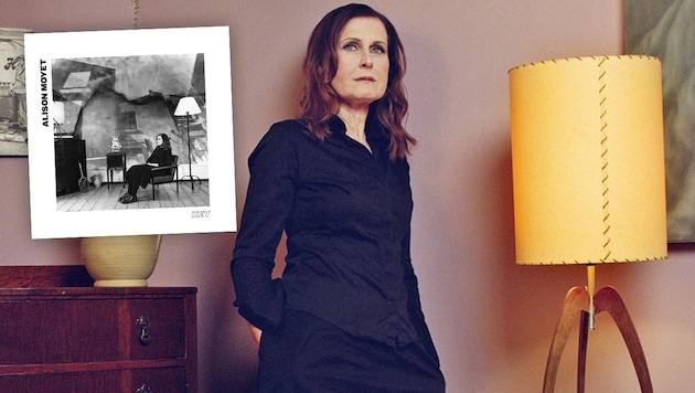 Mit sich und der Welt im Reinen: Alison Moyet begeht ihr Musikerjubiläum entspannt und selbstsicher. (Bild: Krone KREATIV/Cooking Vinyl, Naomi Davison)