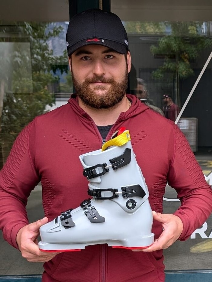 Ab diesem Winter baut der Läufer des Skiklub Frastanz auch auf Augment-Schuhe.