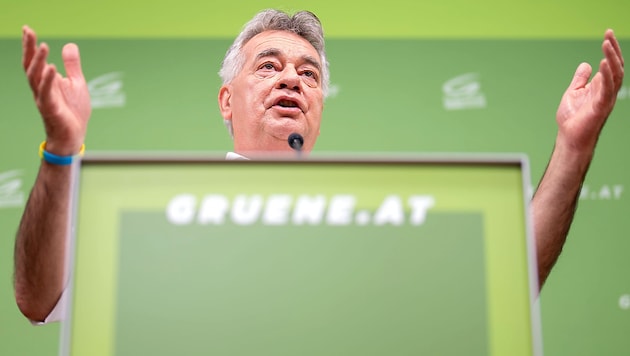 Werner Kogler wants to continue governing. (Bild: APA/GEORG HOCHMUTH)