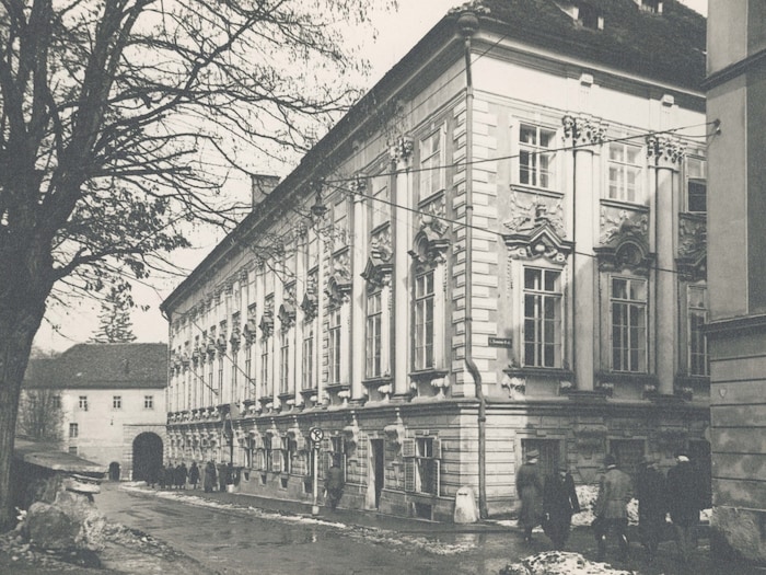 The police headquarters at Paulustor in Graz