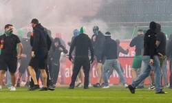 Am 22. September kam es beim Wiener Derby zu wilden Fan-Ausschreitungen.