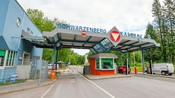 Hier, in der Schwarzenbergkaserne in Salzburg, spielte sich der Vorfall ab.