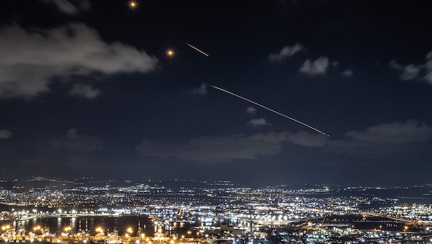 "Iron Dome" destroys missiles fired from southern Lebanon at northern Israel (archive image). (Bild: www.viennareport.at)