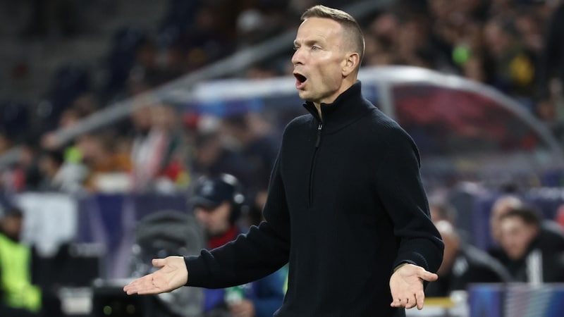 Salzburg-Coach Pepijn Lijnders (Bild: GEPA/GEPA pictures)