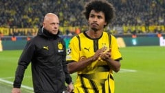 Karim Adeyemi erzielte drei Tore – und musste verletzt raus.  (Bild: Copyright 2024 The Associated Press. All rights reserved)