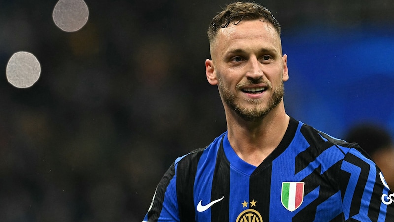 Inter-Legionär Marko Arnautovic (Bild: AFP/APA/GABRIEL BOUYS)