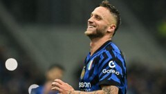 Marko Arnautovic durfte über einen Champions-League-Treffer jubeln. (Bild: AFP/APA/GABRIEL BOUYS)