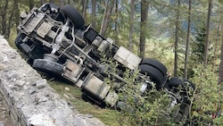 Das Unfallfahrzeug (Bild: grossglockner.at)