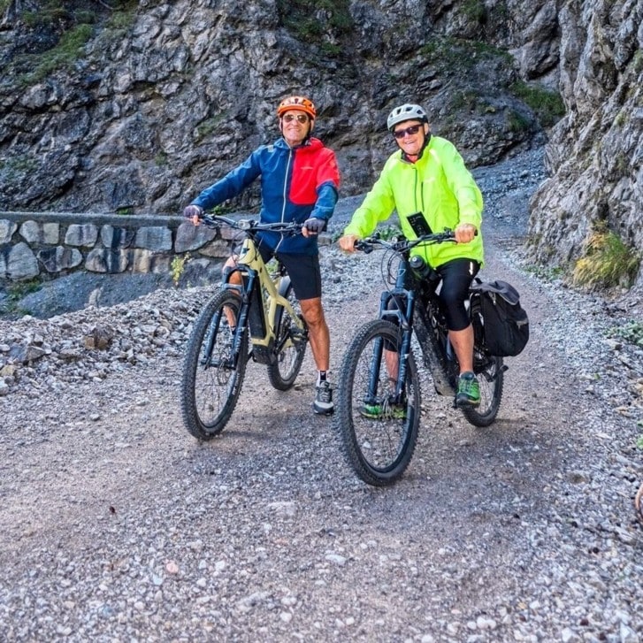 Auch mit dem Stromrad muss man Pausen einlegen.