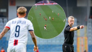 Hätte der Treffer von Guido Burgstaller zählen müssen?