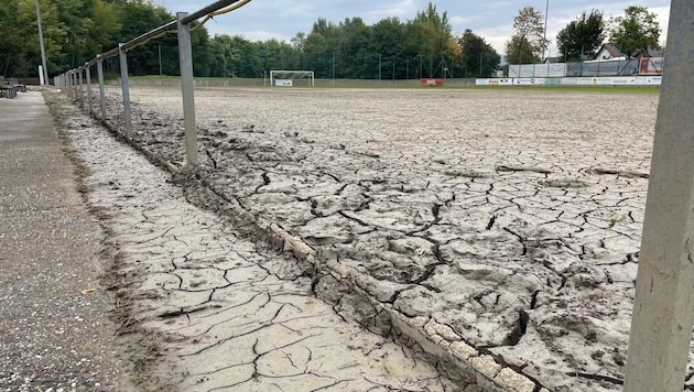 After the floods, many clubs in Lower Austria were left high and dry. (Bild: USC Hadersdorf)