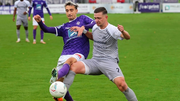 Marko Colic (right) and the Pinzgau team rehabilitated after the 0:5 against Austria. (Bild: Tröster Andreas/Kronen Zeitung)