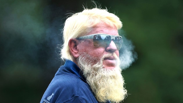 Former scandal golfer John Daly lost his house in Florida due to Hurricane Helene. (Bild: AFP/2024 Getty Images)