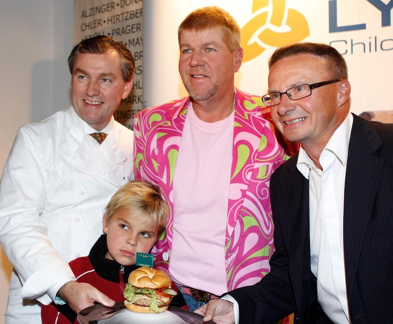 Daly in 2011 at the "Kloster UND" restaurant in Krems. (Bild: GEPA/GEPA pictures)