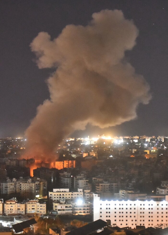 Im Libanon sind nach offiziellen Angaben durch israelische Angriffe am Mittwoch insgesamt 46 ...