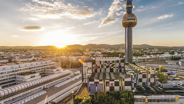 Die Müllverbrennungsanlage Spittelau erzeugt Strom und Fernwärme (Bild: Wien Energie_FOTO by HOFER)