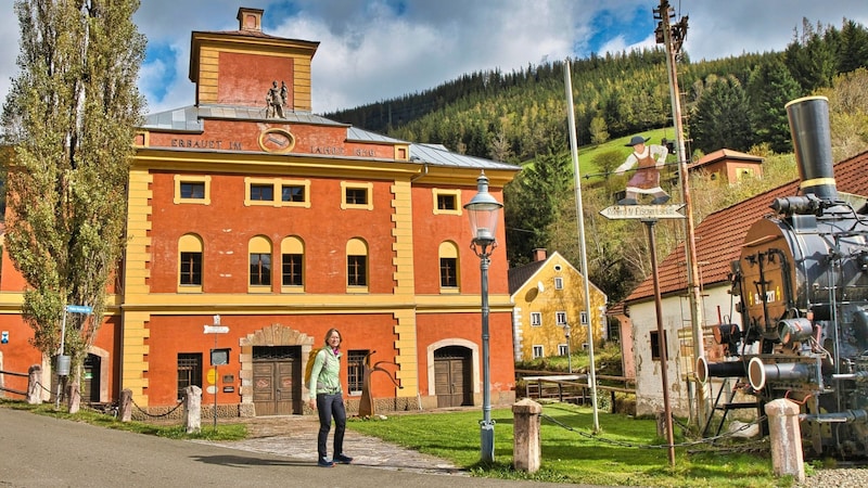 Radwerk IV in Vordernberg is the only charcoal blast furnace in the world that has been preserved in its original state. (Bild: Weges)